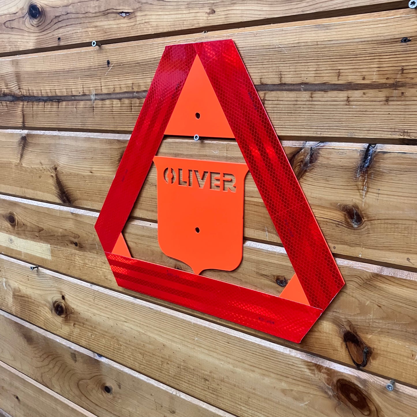 Oliver Slow Moving Vehicle Sign
