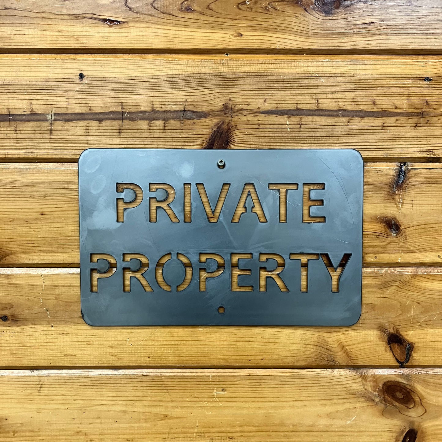 Private Property Sign