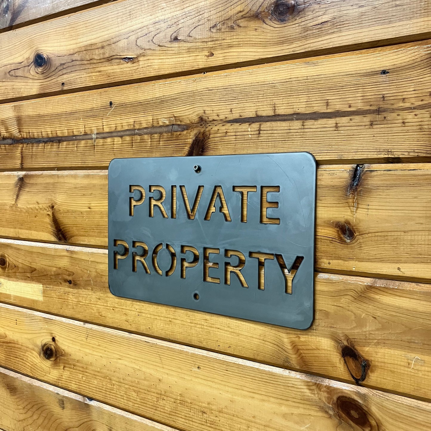 Private Property Sign