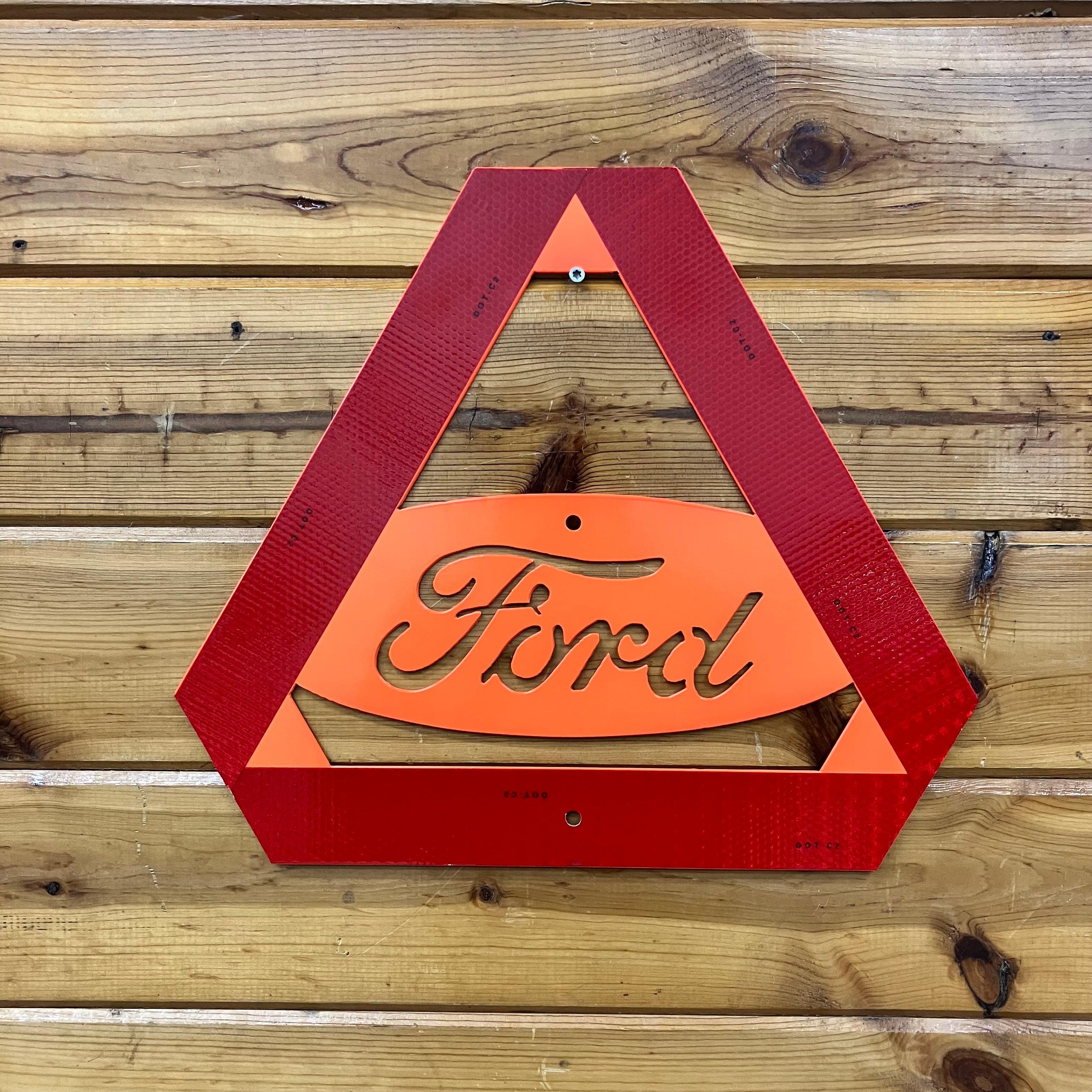 Smv Sign Ford Slow Moving Vehicle Sign – Mastodon Metal Works