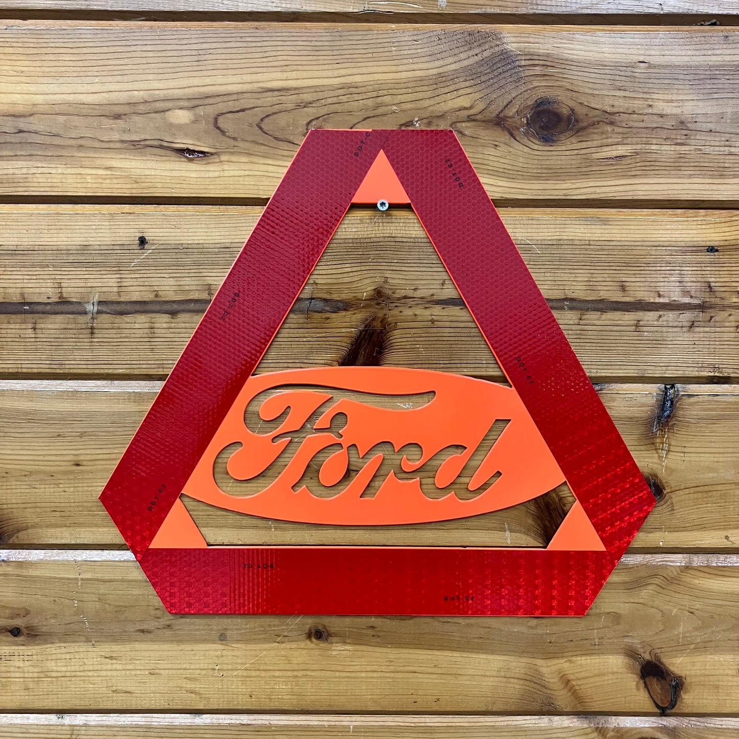 Ford Slow Moving Vehicle Sign