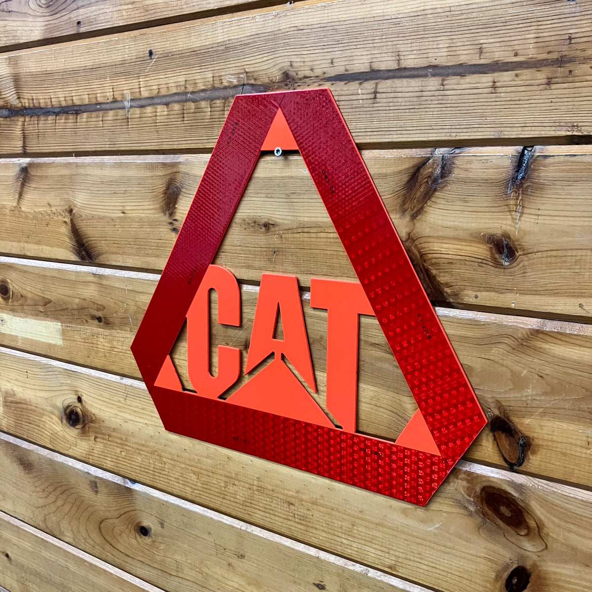 Cat Speed Sign Cat Slow Moving Vehicle Sign – Mastodon Metal Works