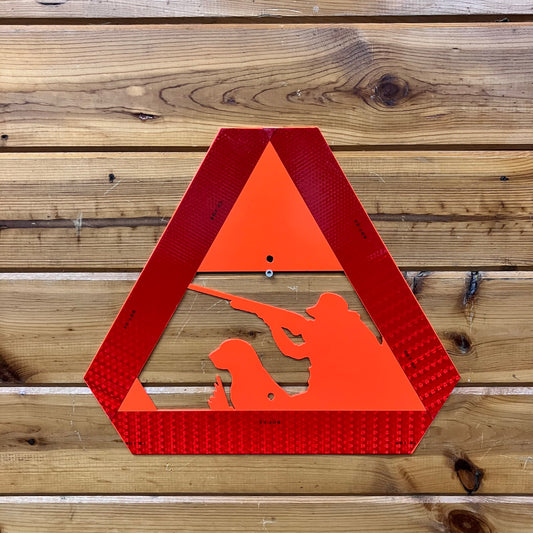 Duck Hunter Slow Moving Vehicle Sign