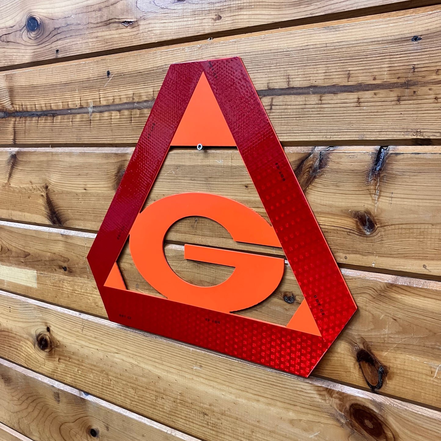 Georgia "G" Slow Moving Vehicle Sign