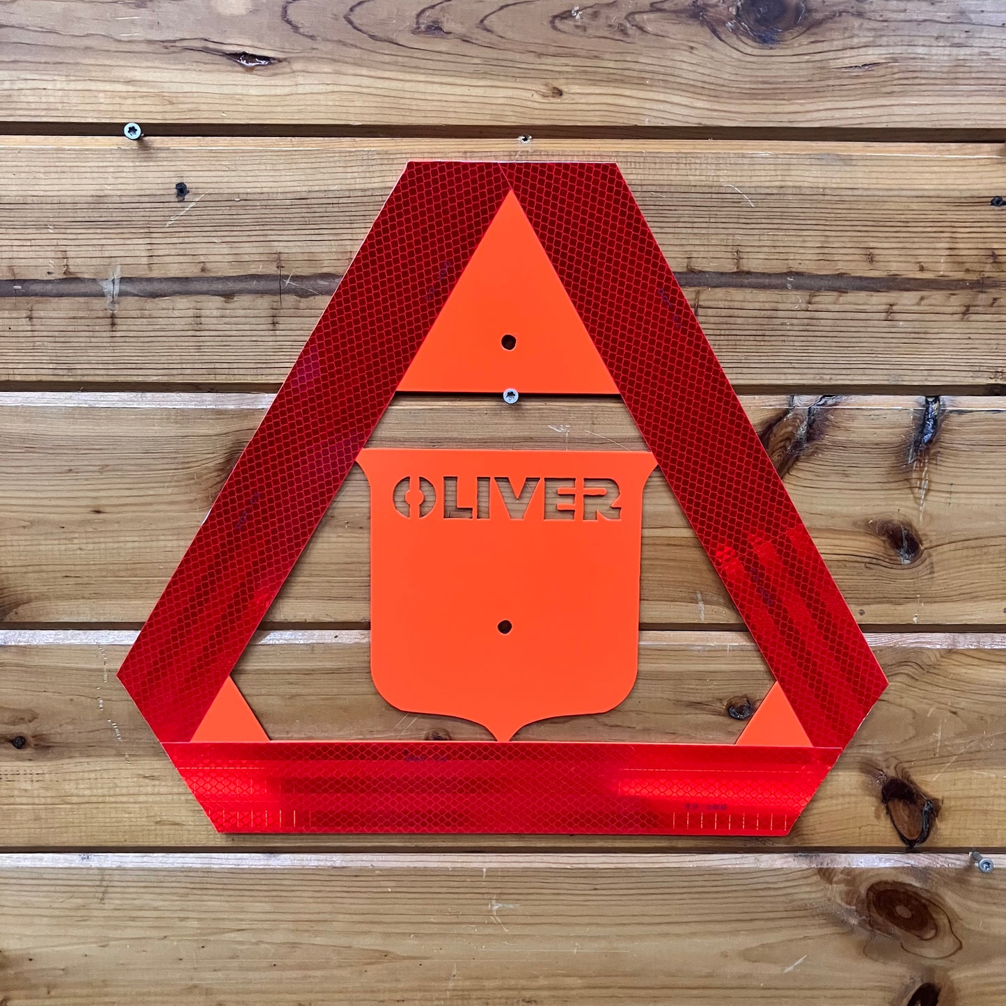 Oliver Slow Moving Vehicle Sign